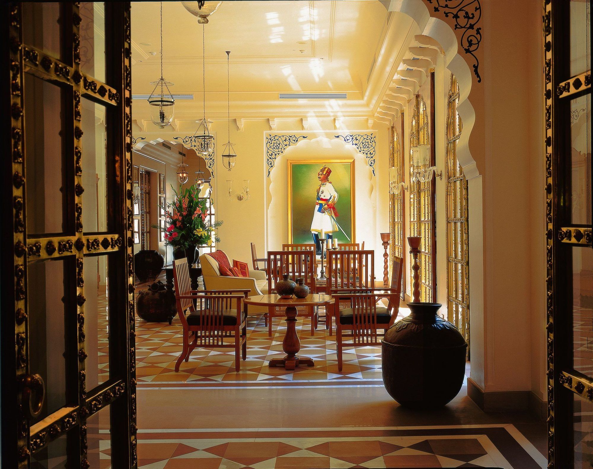 The Oberoi Rajvilas Dzsaipur Beltér fotó